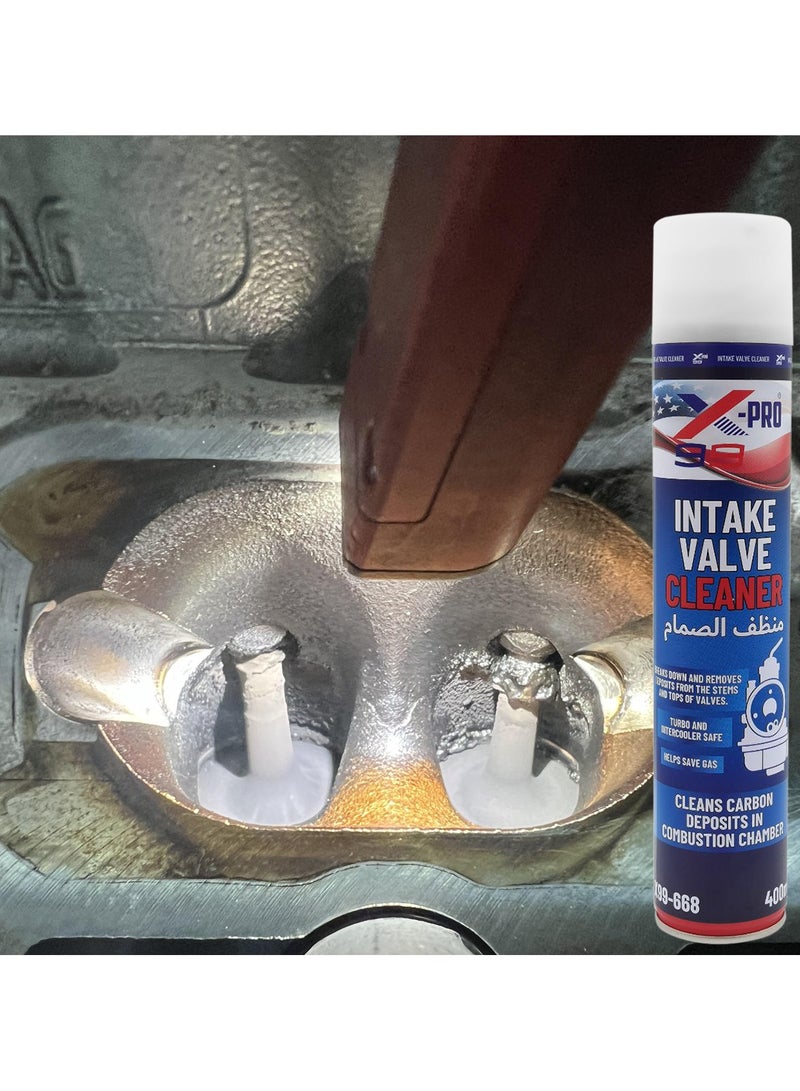 Xpro Intake Valve Cleaner - Cleans Carbon Deposits, Enhances Performance, Safe for Turbo and Intercoolers - 400ml - Image 3