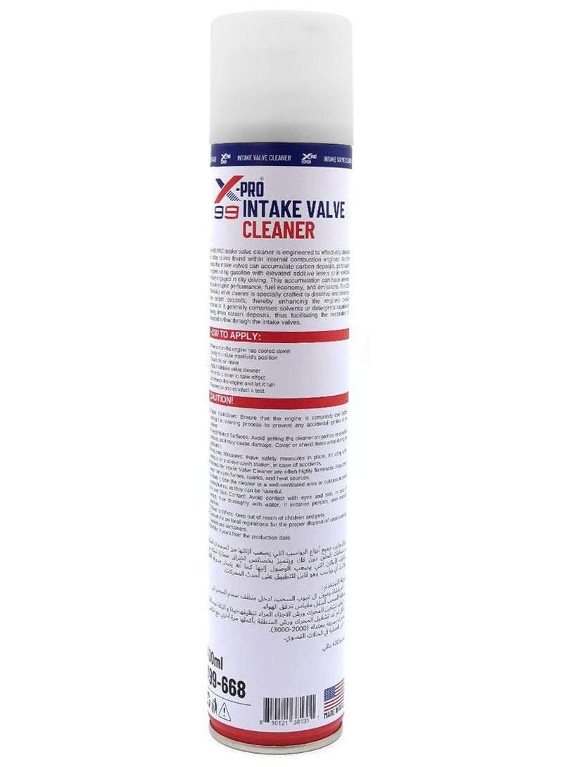 Xpro Intake Valve Cleaner - Cleans Carbon Deposits, Enhances Performance, Safe for Turbo and Intercoolers - 400ml - Image 2
