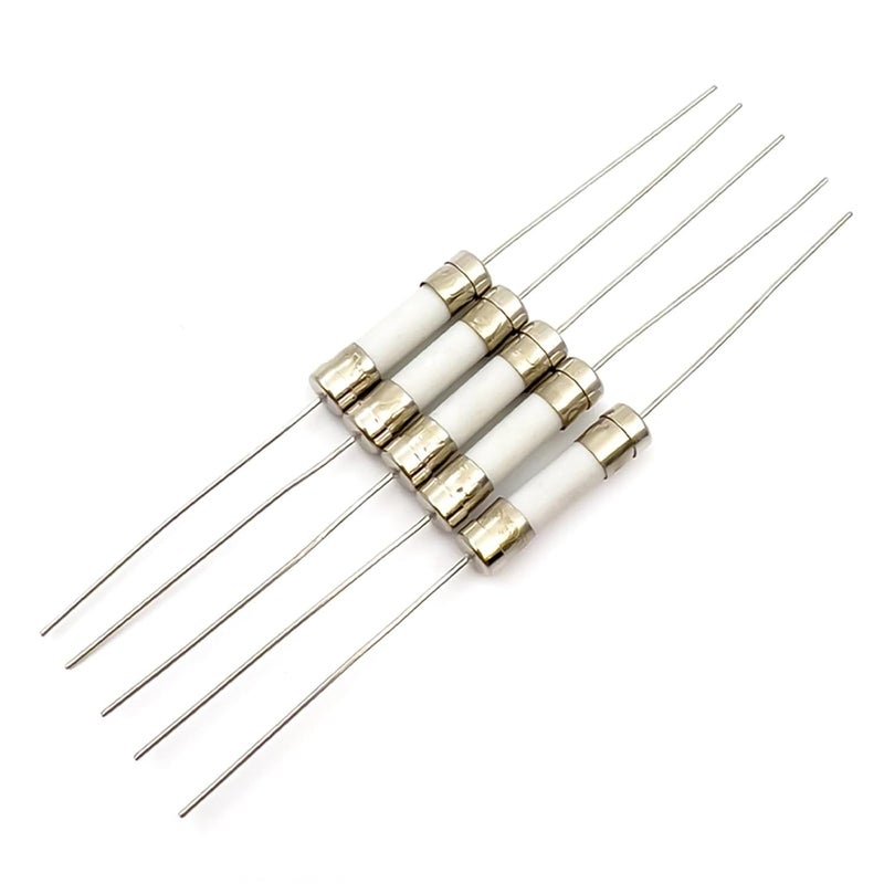 10PCS Ceramic Tube Fuse 5x20mm F12A 250V 2A to 30A with Lead - Image 3
