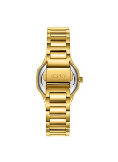 ECSTACY Ecstacy Women's GM10 Movement Watch, Analog Display and Stainless Steel Strap - E23511-GBGMC, Gold  - Image 3