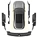 3W Tesla Model Y Juniper 9PCS Door Sill Protector 2025 2026 5 Seat Not for Premium AWD Standard Front Rear Rear Bumper Trunk Door Entry Guard Antidust Cover Edge Guards Model Y Accessories - Image 2