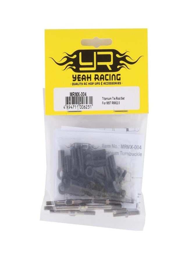 Yeah Racing MRMX-004 Titanium Tie Rod Turnbuckle Set : MST RMX2.0 - Image 2