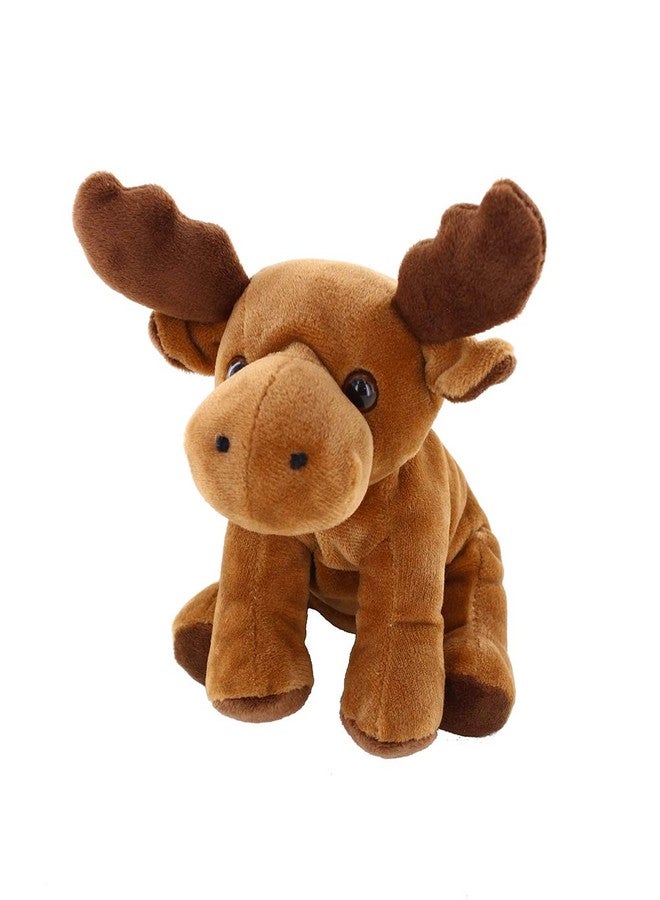 Plushland دمية موس بيني موس جالسة من بلشلاند، مقاس 7 بوصات، محشوة، فائقة النعومة، مثالية لعطلة الشتاء (بيني موس) - Image 3