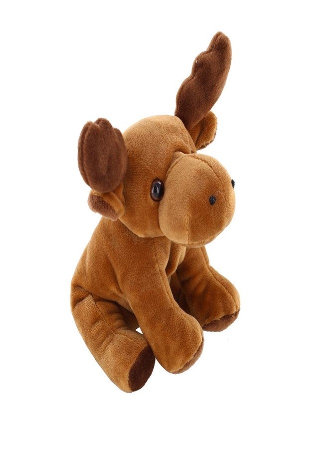 Plushland دمية موس بيني موس جالسة من بلشلاند، مقاس 7 بوصات، محشوة، فائقة النعومة، مثالية لعطلة الشتاء (بيني موس) - Image 2