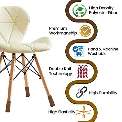 IAMZAY 16/24/32 Pcs Brown Chair Leg Socks – Premium Furniture Protectors for Hardwood Floors, Non-Slip & High Elastic Fit, Easy-to-Install Bar Stool Covers & Floor Pads - Image 3