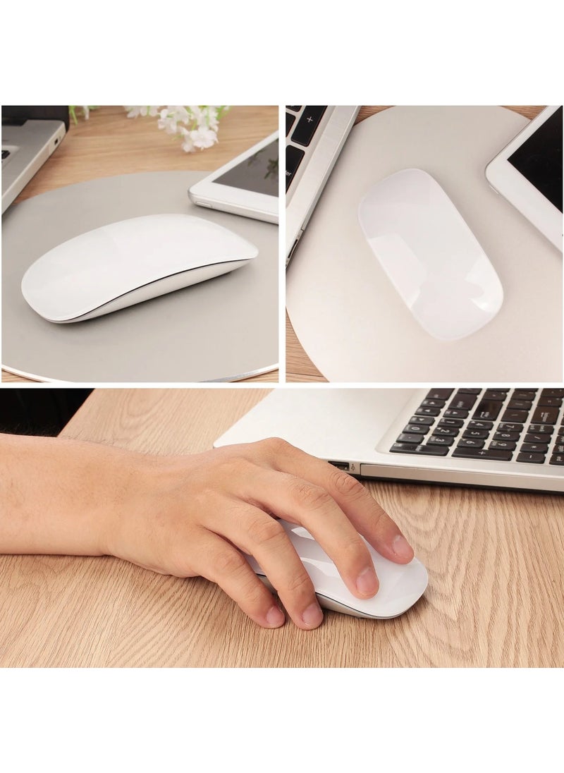 Duhaline - Bluetooth Touch Rechargeable Mouse Silent Touch Wireless Mouse Compatible with Tablet Phone and Computer - Image 1
