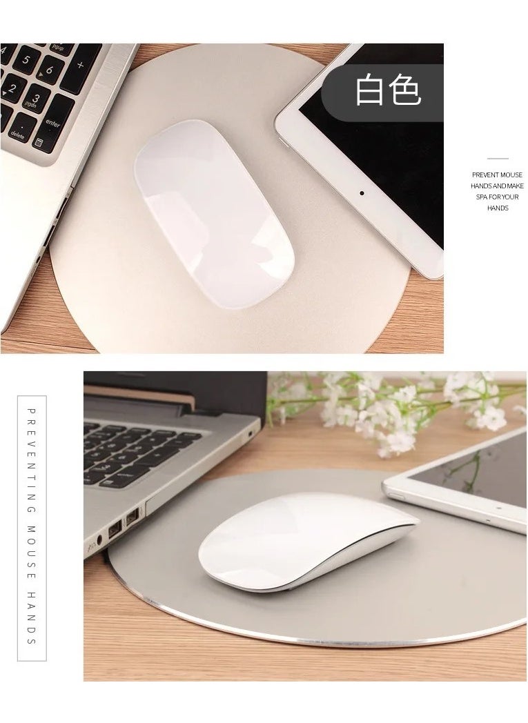Duhaline - Bluetooth Touch Rechargeable Mouse Silent Touch Wireless Mouse Compatible with Tablet Phone and Computer - Image 1