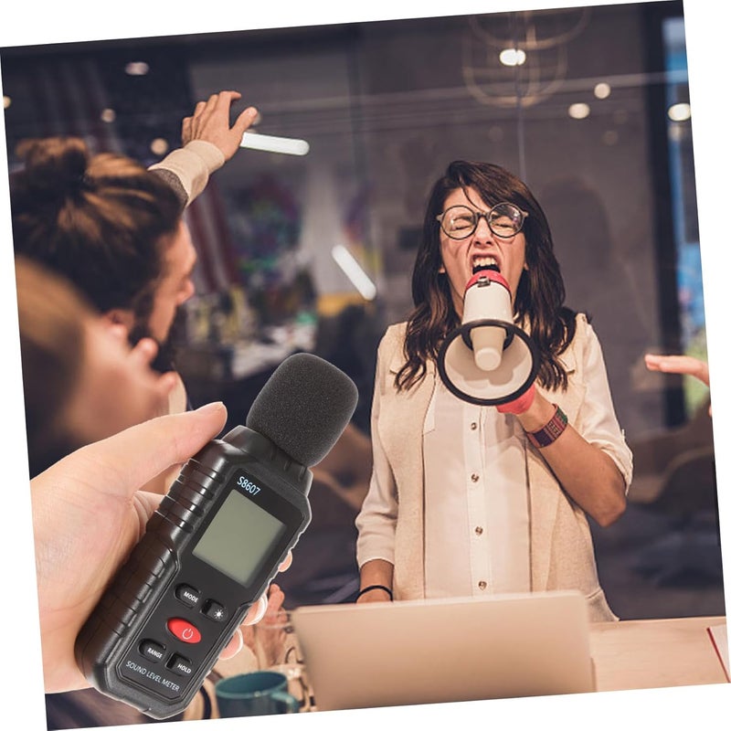 GARVALON Digital Sound Level Meter Portable Noise Tester for Classroom Outdoor Use - Image 3