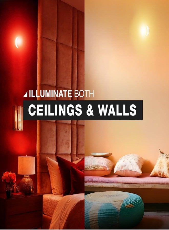 هافلز مصباح LED زخرفي من هافيلز ديكور بقوة 15 واط بتصميم فريد لإخفاء الحامل | B22 | (بنفسجي) - Image 3