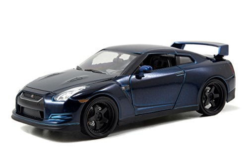 Jada Toys Fast & Furious Nissan GTR Blue 1:24 Diecast - Image 1