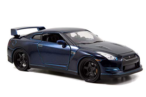 Jada Toys Fast & Furious Nissan GTR Blue 1:24 Diecast - Image 2
