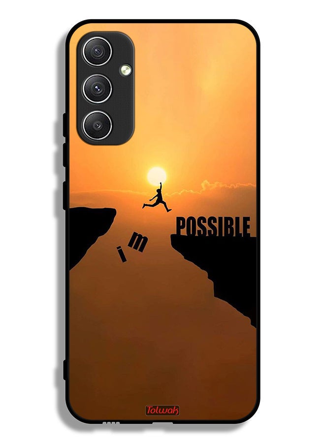 Tolwak Samsung Galaxy A34 5G Protective Case Cover I Am Possible - Image 1