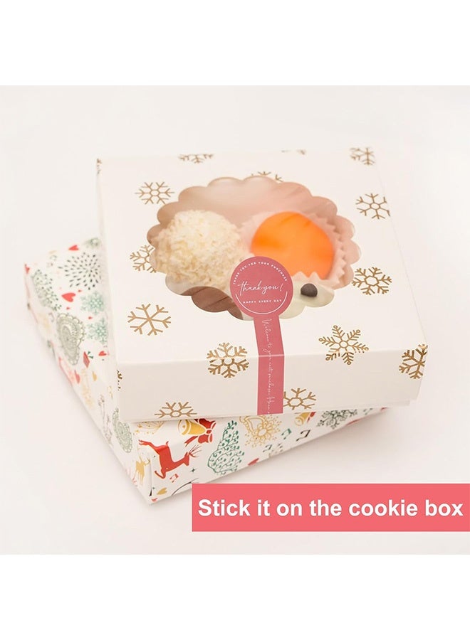 Photon 15 قطعة من ملصقات ختم الخبز المصنوعة يدويًا للطعام، ملصقات مقاومة للعبث، لأكياس المعجنات والمصاصات والحلوى والكعك وما إلى ذلك - Image 5