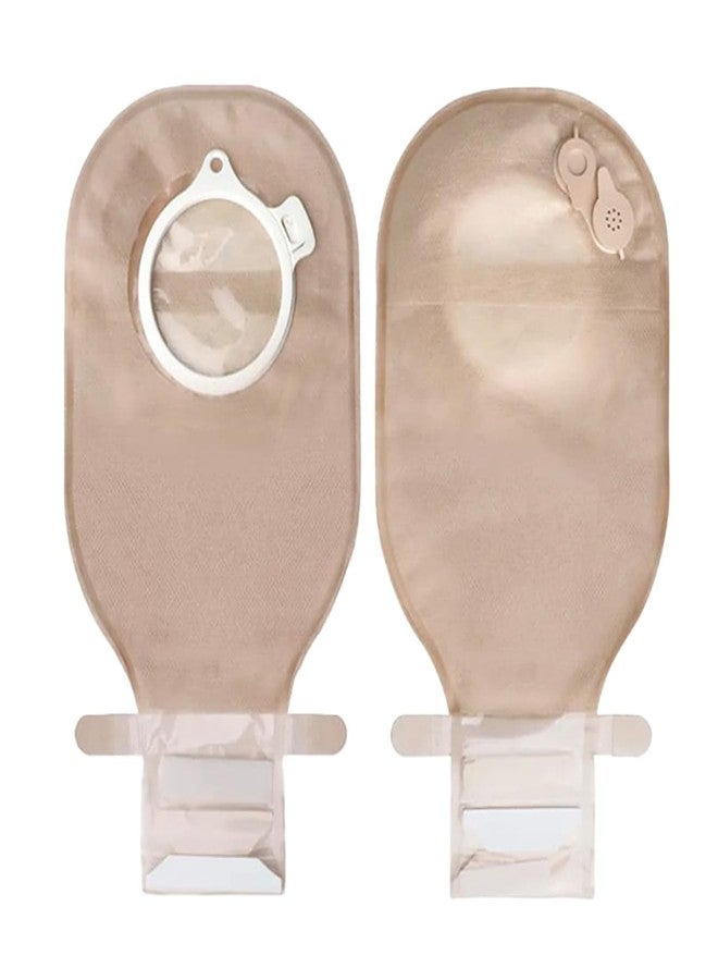 MED Soft-Edge 60mm Colostomy Bag - Two Piece System with Anti-Odor Vents & Leak Guard Closure (5) - Image 1