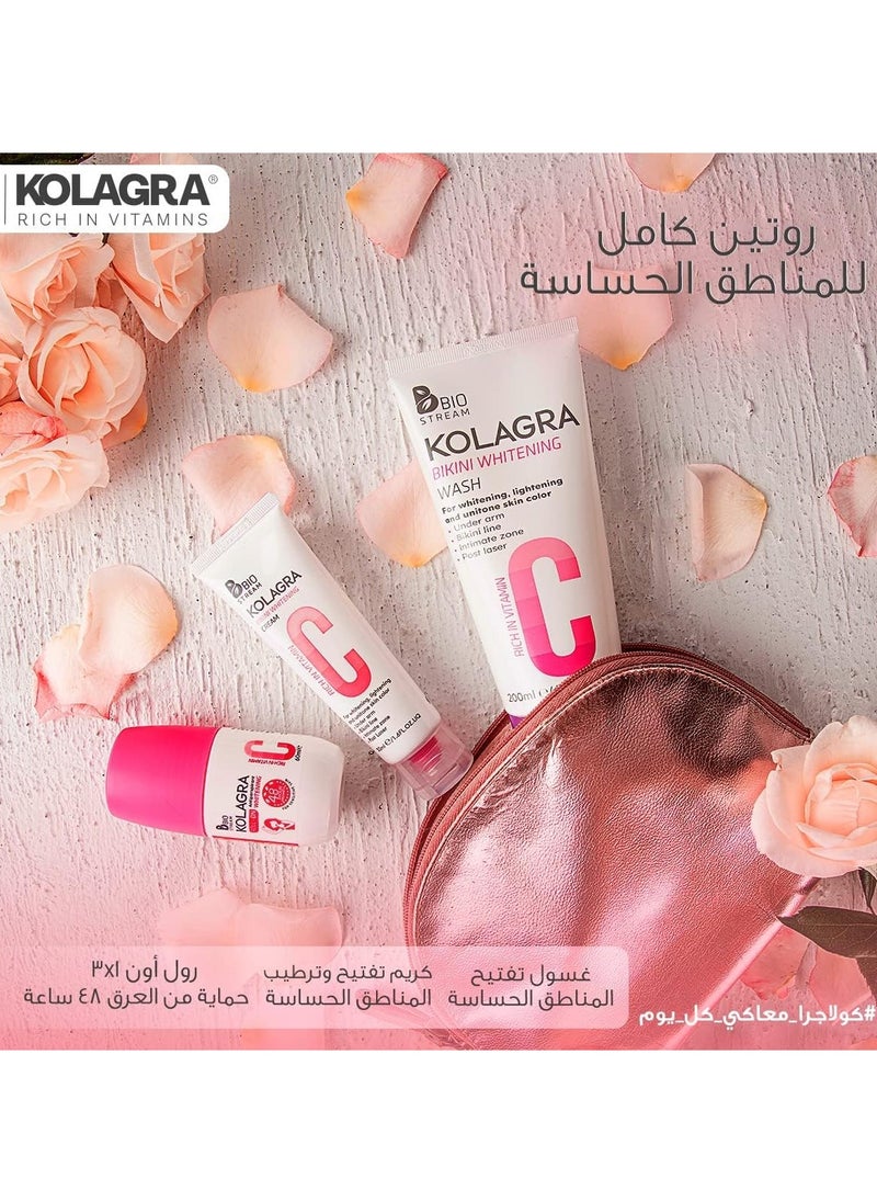 KOLAGRA Kolagra sensitive care bundle (Bikini routine+Roll on)  - Image 2