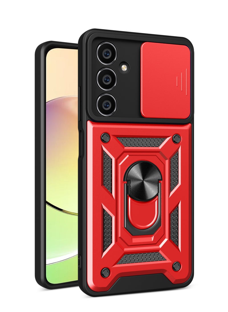 URBBKING - Shockproof Protection Phone Case for Samsung Galaxy M54 5G Red - Image 1