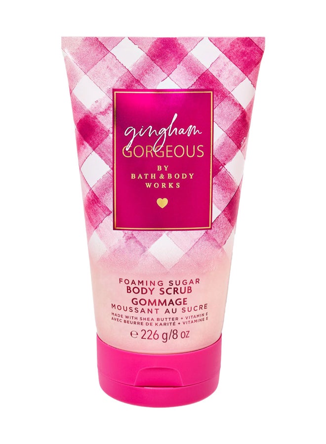 Bath & Body Works Gingham Gorgeous Foaming Sugar Scrub