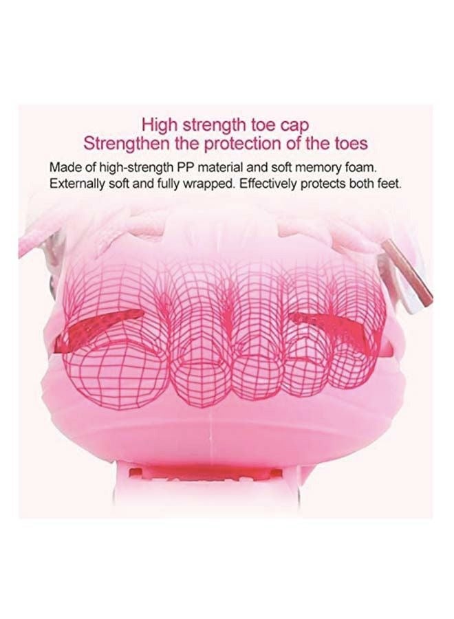 Loquat Roller Skates Children's Double-row Four-wheel Single-shoe Roller Skates for Toddlers,Children,Youth, Teenagers - Image 4