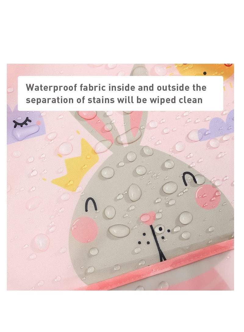 SOLARAE 3-Pack Long Sleeve Baby Bibs, Unisex Waterproof Feeding Smock Apron Set for Infants and Toddlers Aged 6-24 Months - Image 2