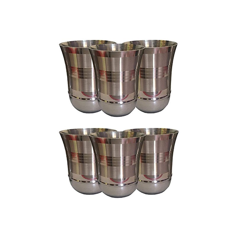 faas,Stainless Steel Small Water Glass, Juice Glass (6) - Image 5