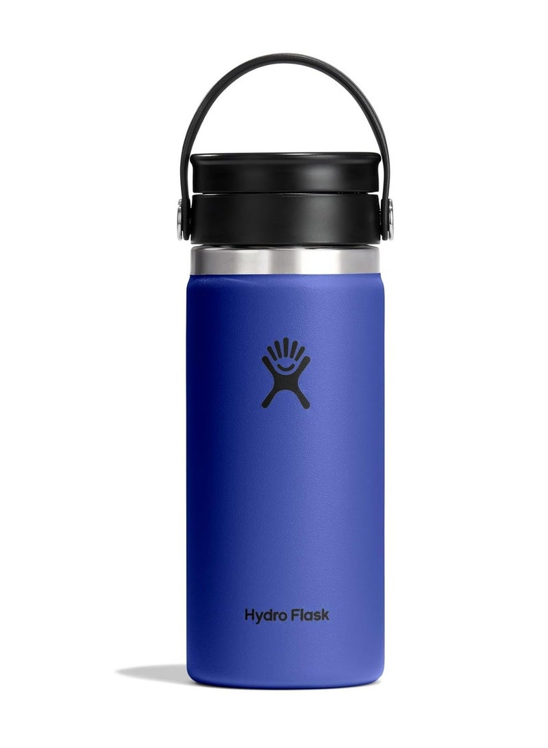 Hydro Flask Wide Mouth Insulated Coffee Flask Capri Royal Blue, 470ml - Image 1