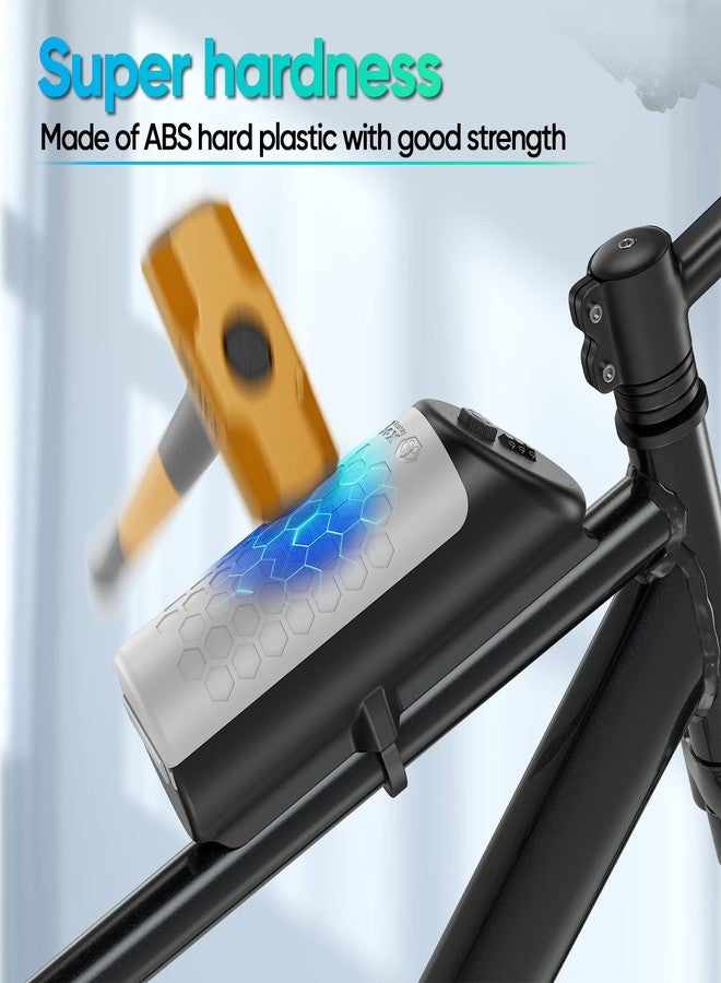 MoshaY Bike Frame Lockable Bicycle Box Waterproof Mount Top Tube Box Accessories - Never Deform/Safe/Waterproof/High-capacity - Image 3