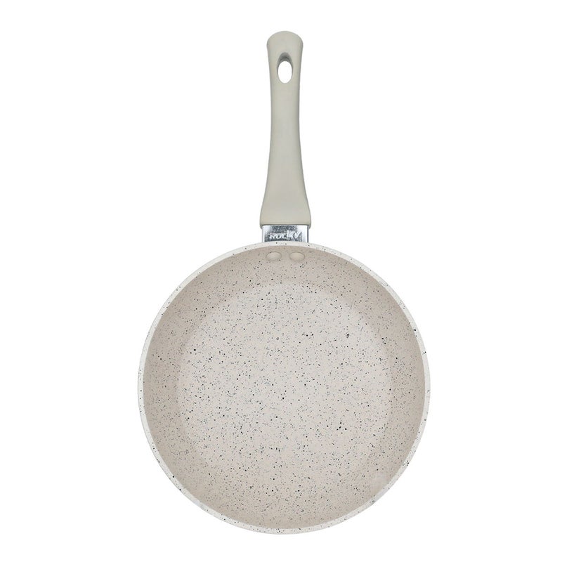 Rocky Al Saif Gallery Granite Frying Pan (Rocky), 22cm - White - Image 3
