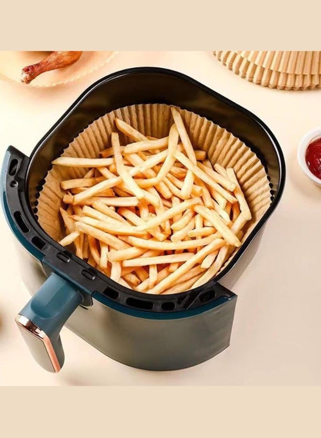 ركسو استمتع بطهي نظيف وسهل مع ورق القلاية الهوائية REXO - مقاوم للحرارة حتى 230 درجة، غير لاصق، مضاد للتسرب، مقاوم للماء والزيت - 50 قطعة بقياس 160×45 ملم - الخيار الأمثل لتحضير وجبات لذيذة وصحية بدون فوضى - Image 3