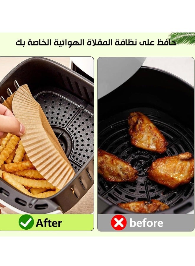 ركسو استمتع بطهي نظيف وسهل مع ورق القلاية الهوائية REXO - مقاوم للحرارة حتى 230 درجة، غير لاصق، مضاد للتسرب، مقاوم للماء والزيت - 50 قطعة بقياس 160×45 ملم - الخيار الأمثل لتحضير وجبات لذيذة وصحية بدون فوضى - Image 5