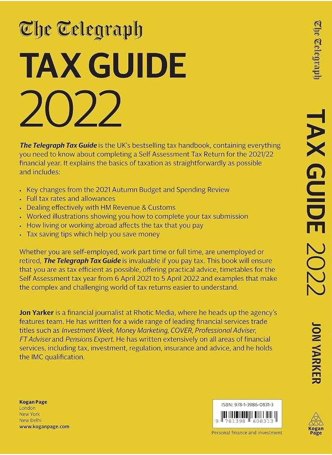 null - The Telegraph Tax Guide 2022: Your Complete Guide to the Tax Return for 2021/22 - Image 1