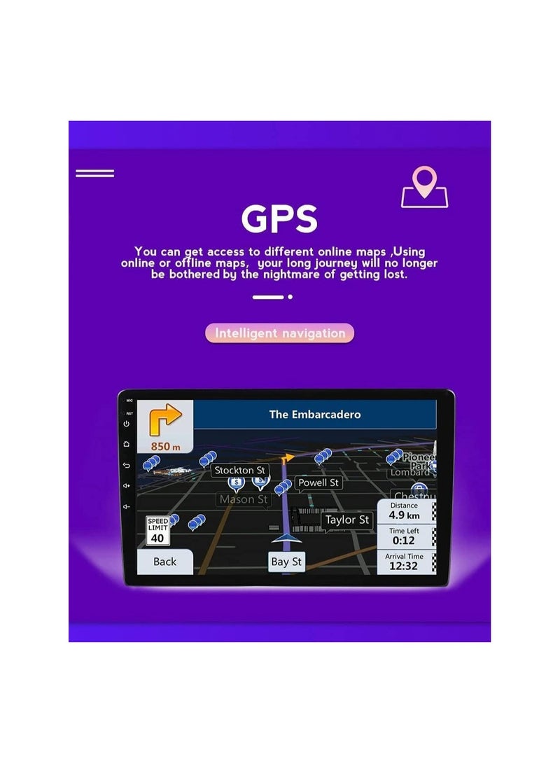 SHEZA STAR ستيريو سيارة أندرويد لسيارة لكزس LS430 2004 2005 2006 2 جيجا بايت رام 32 جيجا بايت روم 9 بوصة يدعم Apple Carplay و MirrorLink WiFi BT وشاشة تعمل باللمس IPS مع كاميرا احتياطية متضمنة - Image 3