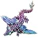 Dxldfks 3D Printed Dragon with Wings 9 Articulated Winged Dragon for Home Office Decor Executive Desk Toys Red Yellow Blue - Image 3