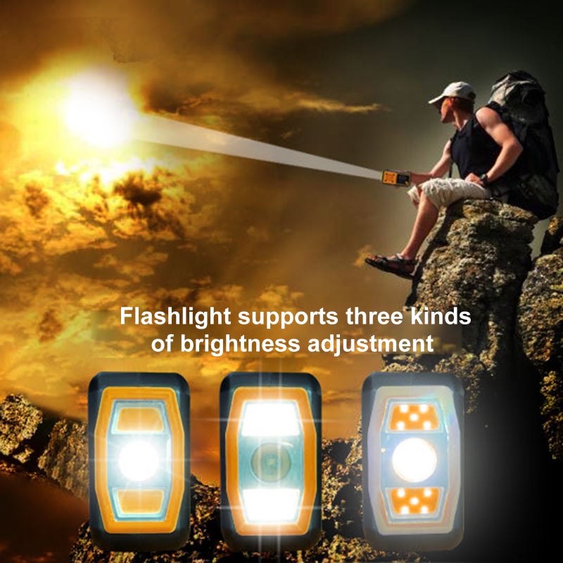 Emergency Weather Radio: Black & Orange, 4 Power Modes, USB Emergency Power Output - Digital FM AM WB Radio for Outdoor Adventures and Home Emergency Use - Image 5