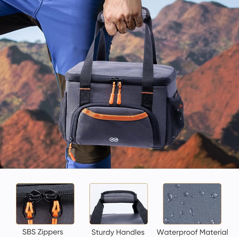 FRECOLSH Heavy-Duty Portable Power Station Storage Case Compatible with Ecoflow RIVER 2 Solar Power Bank Carrying Case for Outdoor Camping Essentials Carrying Case Only - Image 5
