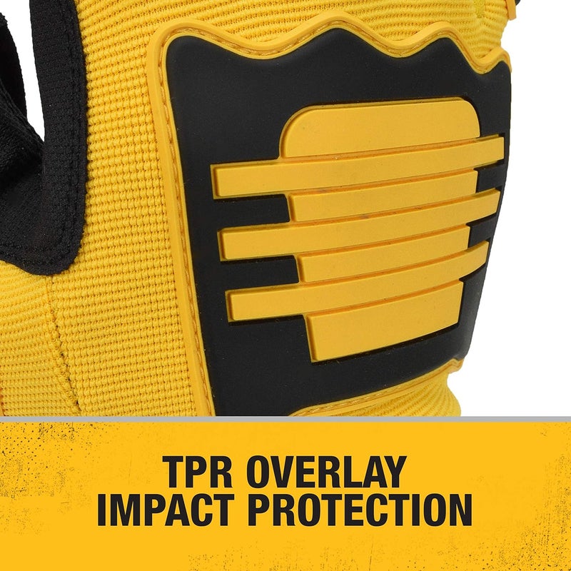 DEWALT DPG781 Performance Mechanic Work Glove with TPR Impact Protection and Anti-Slip Grip - Medium (1 Pair) - Image 3