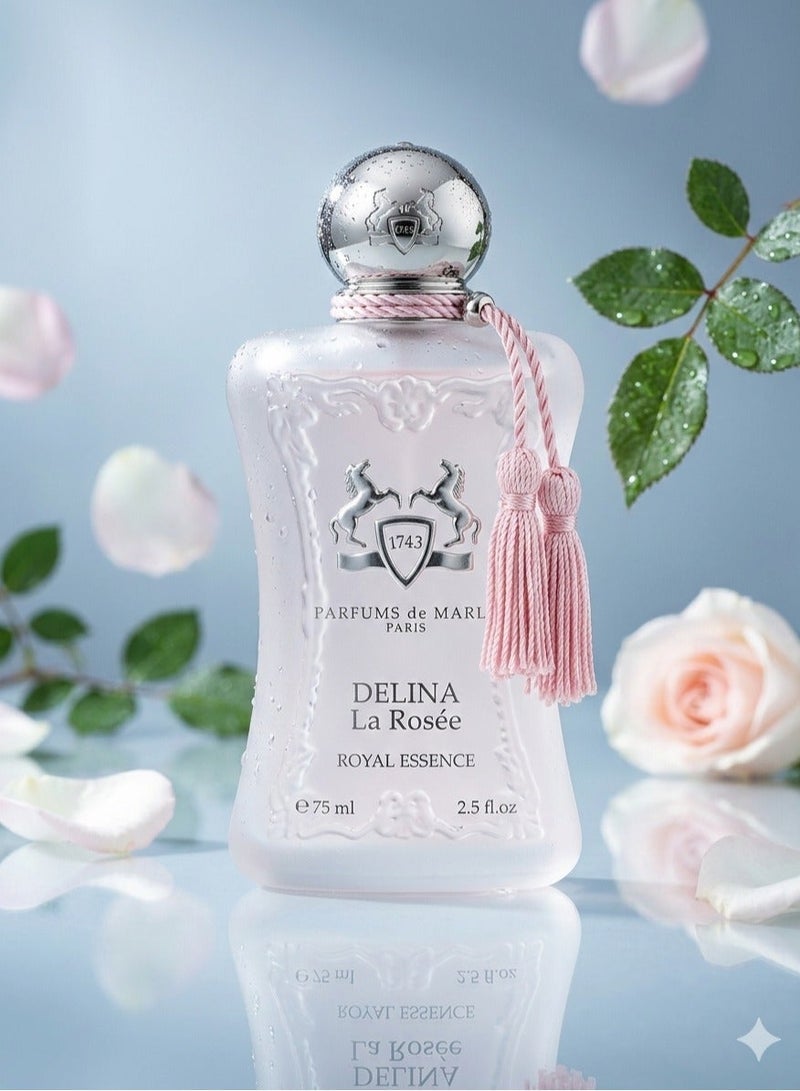   ديلينا لا روزي عطر مائي مركز للنساء 75 مل - Image 4