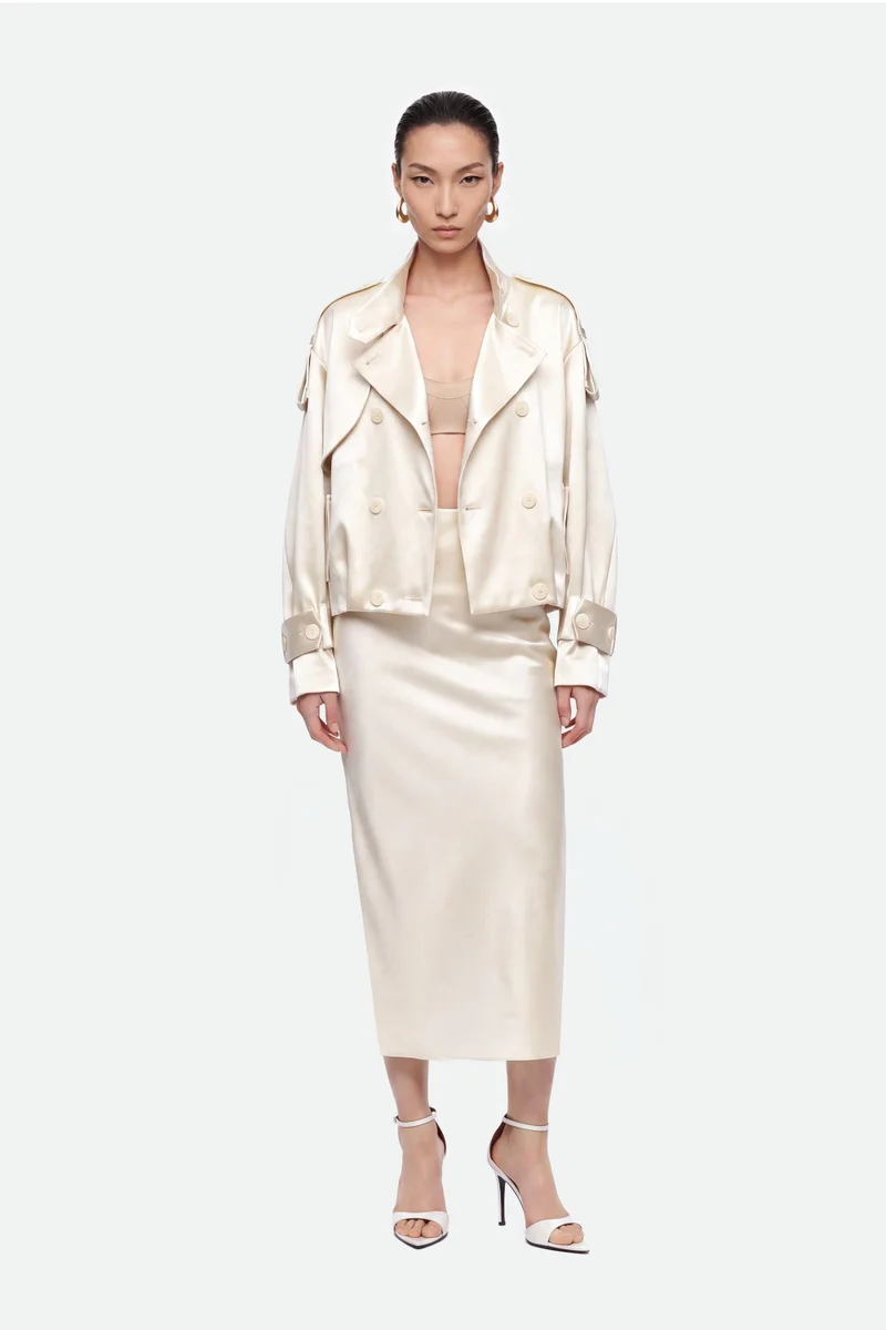 Oversized Double Breasted Trench Coat