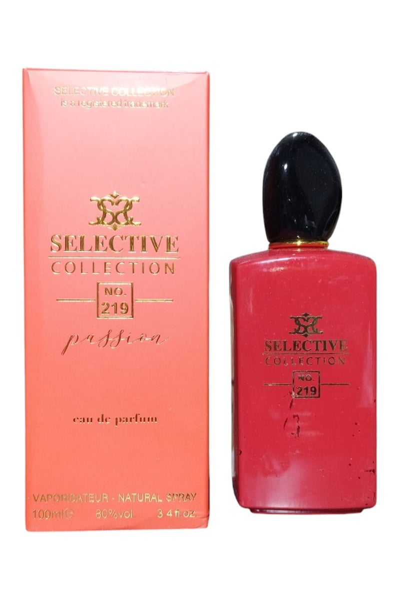 سيليكتيف كوليكشن رقم. 219 او دي بيرفيوم نسائي - 100 مللي