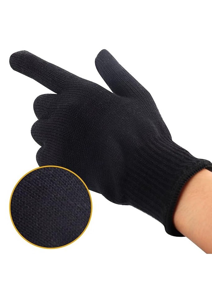 بلومنغ تايم قفاز تصفيف الشعر مقاوم للحرارة باللون الأسود - Image 2