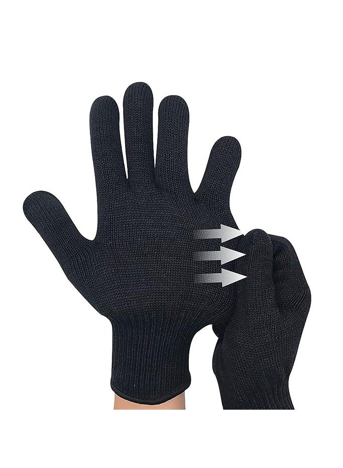 بلومنغ تايم قفاز تصفيف الشعر مقاوم للحرارة باللون الأسود - Image 5