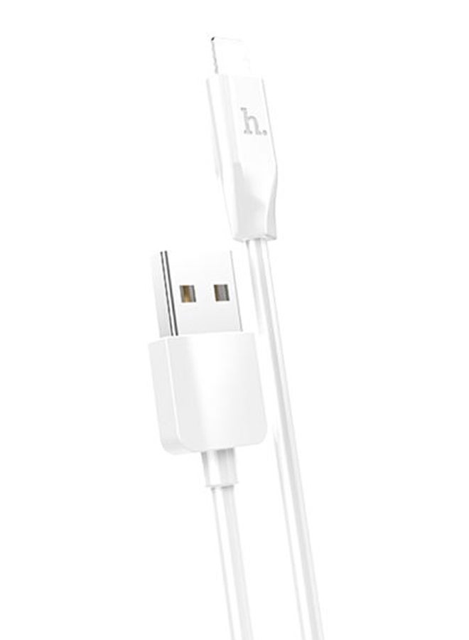hoco. Universal Micro USB Data Sync And Charging Cable White - Image 1