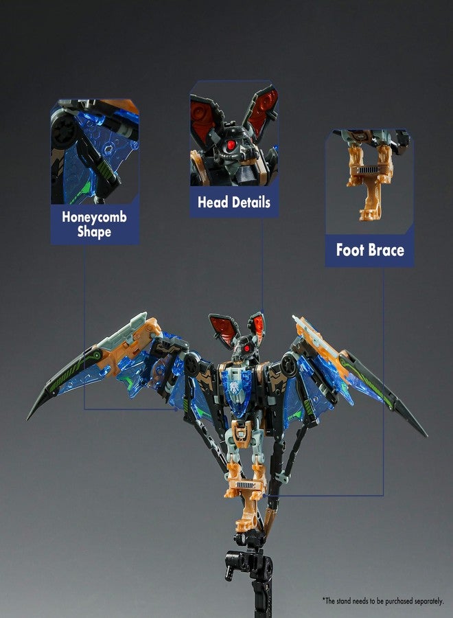 52TOYS Beastbox BB-64 Radioheadar Deformation Toys Action Figure, Converting Toys in Mecha and Cube, Perfect Birthday Party Gift for Teens and Adults, Based on Bat - Image 4