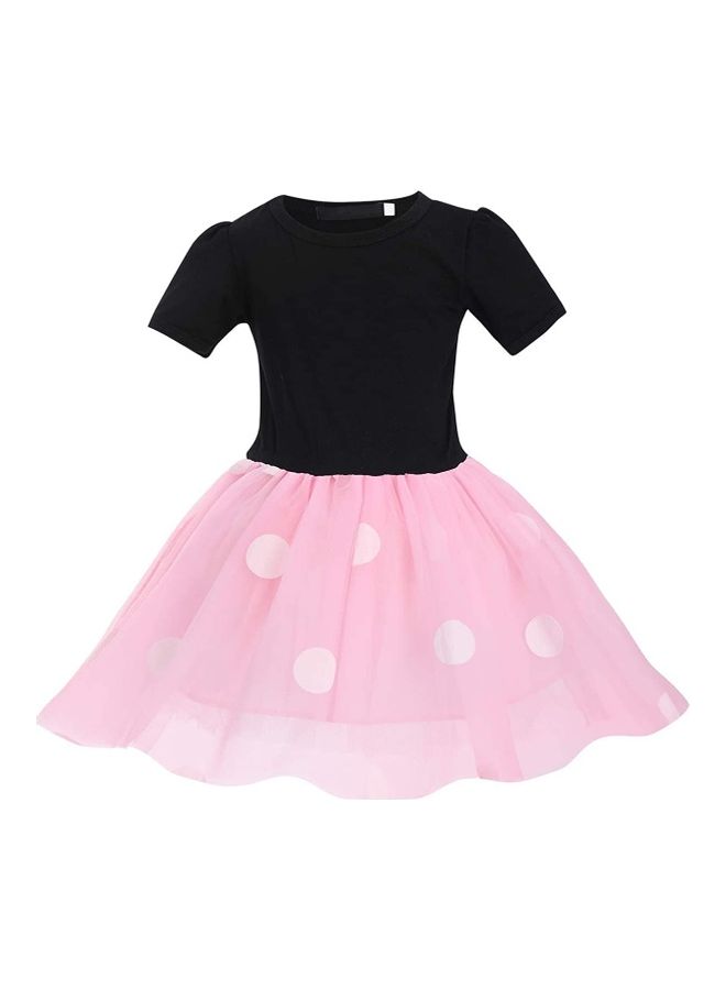 NIBEMINENT Princess Polka Dots Costume 120cm - Image 3