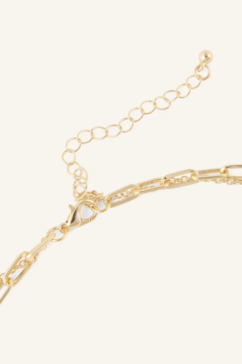 Defacto  Woman 3 Layer Necklace for Women | Best Price UAE