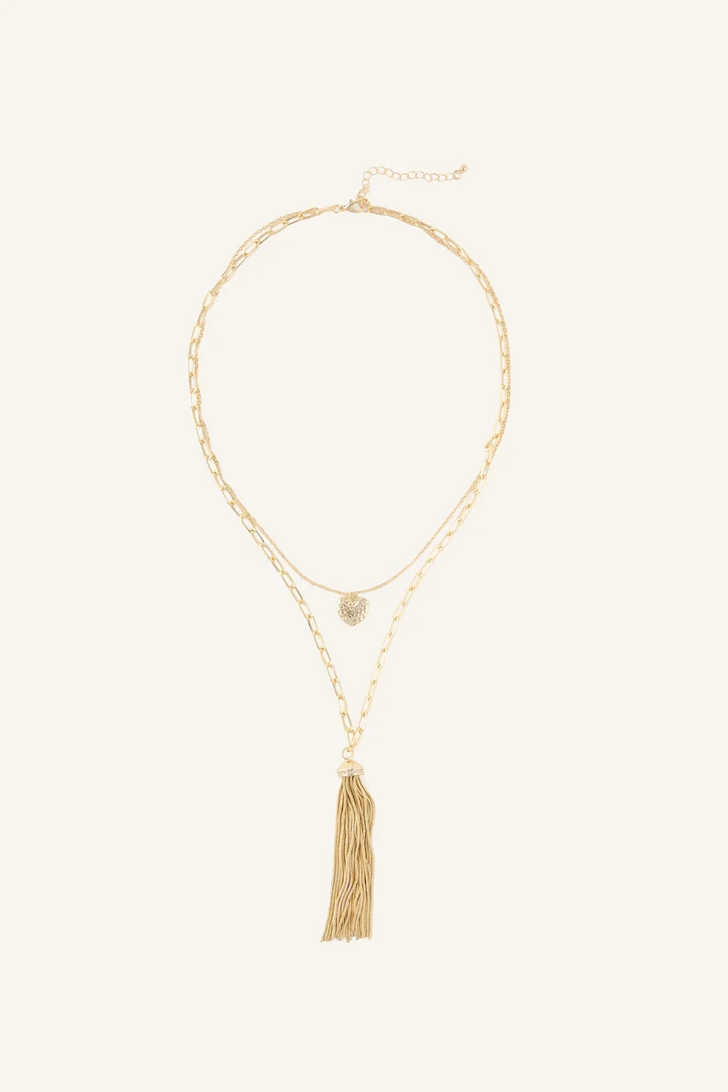 Woman 3 Layer Necklace