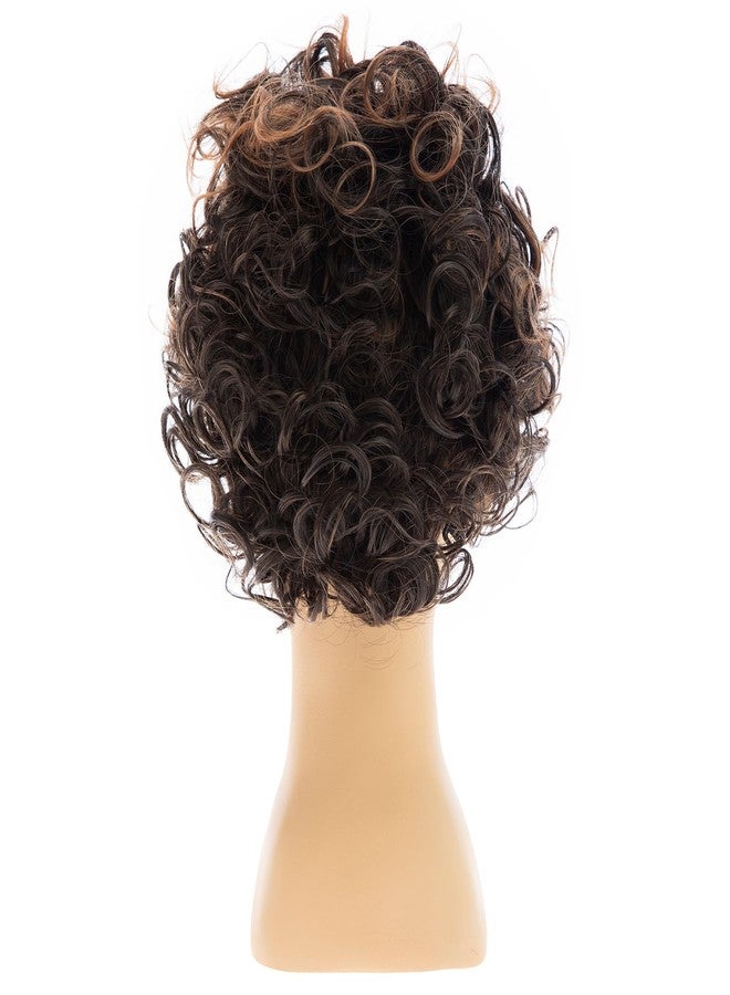 Dsimeig Brown Kids Wig Short Curly Child Synthetic Boys Wig Cosplay Halloween Costume Party Use - Image 4