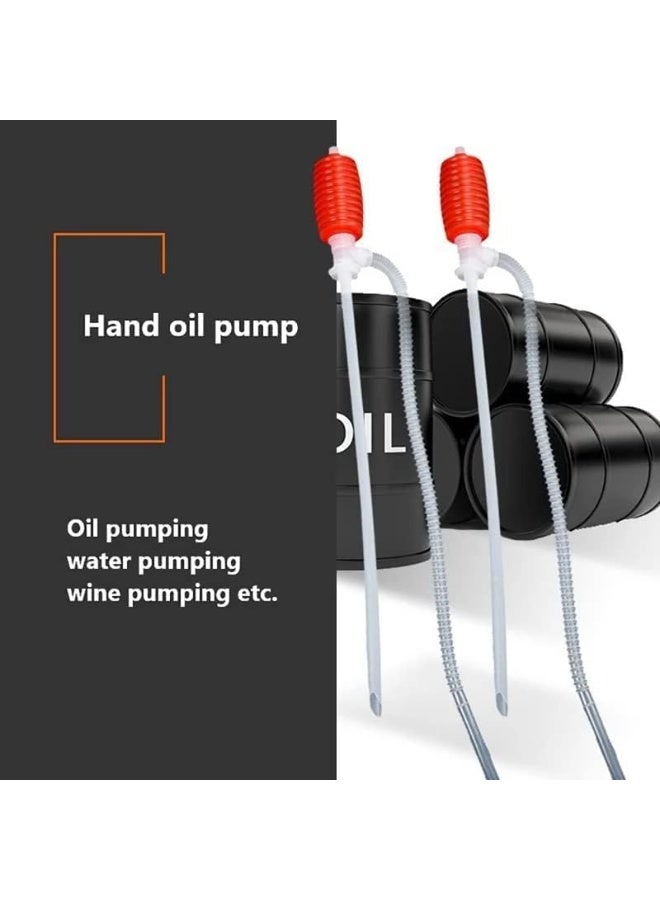 Universal Hand Pump for Siphoning and Suctioning Water with Liquid Chemical Technology, Manual Transmission Car Pump - Image 3