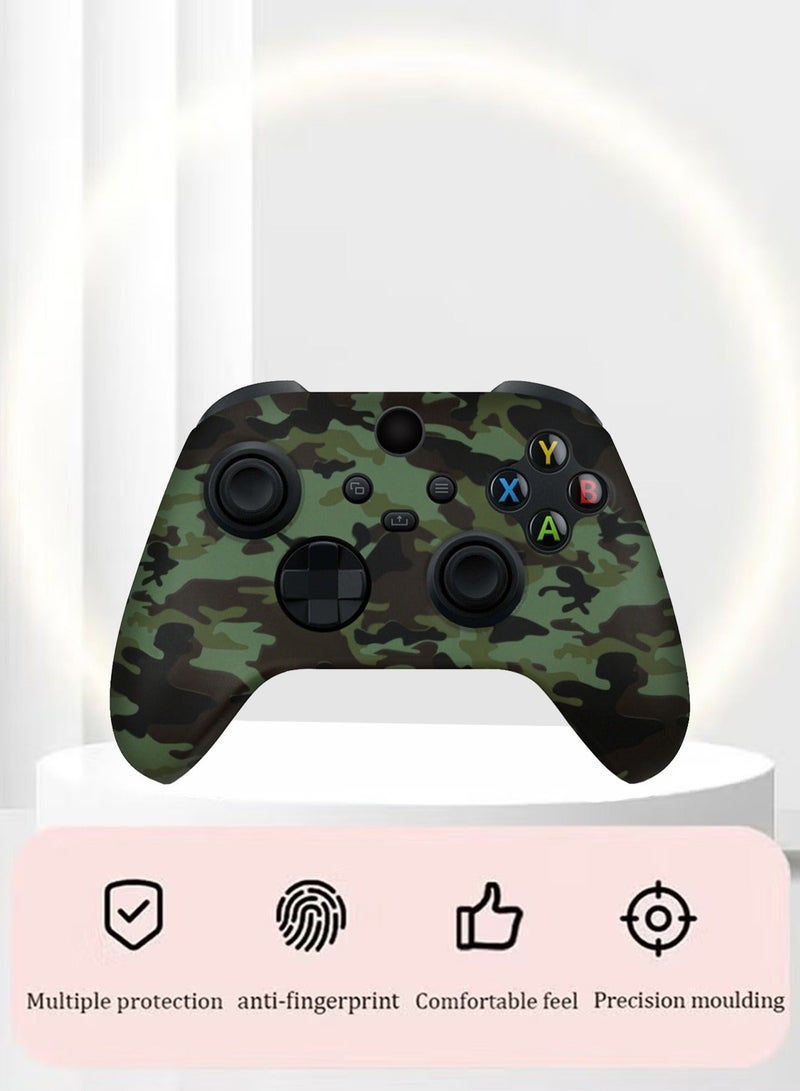 Soft Silicone Protective Case Cover for Xbox Series S/X Controller, Non-Slip No Interference Skin Protector Case Full Protection Cover for Xbox Series S/X Wireless Controller with 2 Thumb Grip Caps - Image 5