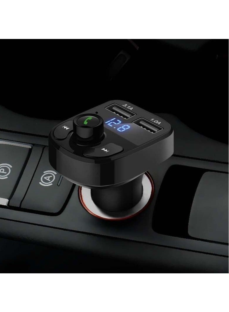 ELTRAZONE Car Mp3 Bt Wireless Quick Charge Stereo Broadcast 87~108Mhz Host Mp3 Remote FM Transmitter - Image 4