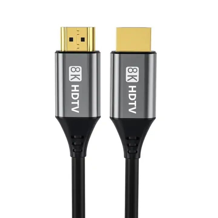 XIKKART HDMI Cable 8k, 1.5 Meter 8K/4K HDMI To HDMI Cable, HDTV 2.1 cable Certified 48Gbps 1ms Ultra High Speed 4k/8k 60Hz HDR10+ ARC eARC DTS:X Compatible For Mac Gaming PC Sound bar TV, HDMI, - Image 2
